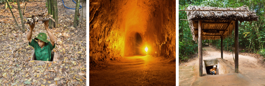Vietnam ja Cu Chi tunnelid
